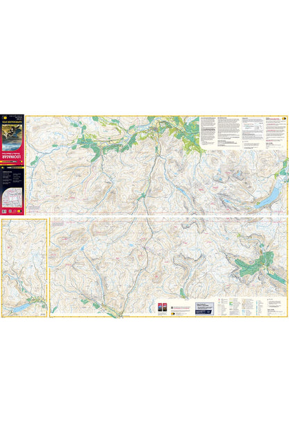  MFE1ED Lochnagar, Glen Shee & Mount Keen Superwalker Map