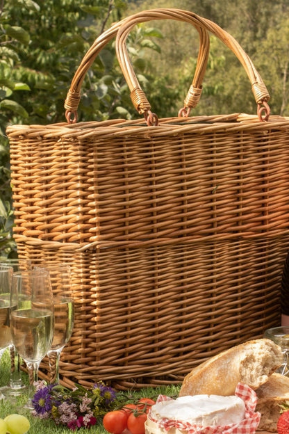  MFE381 Green Tweed Rectangular Cooler Basket