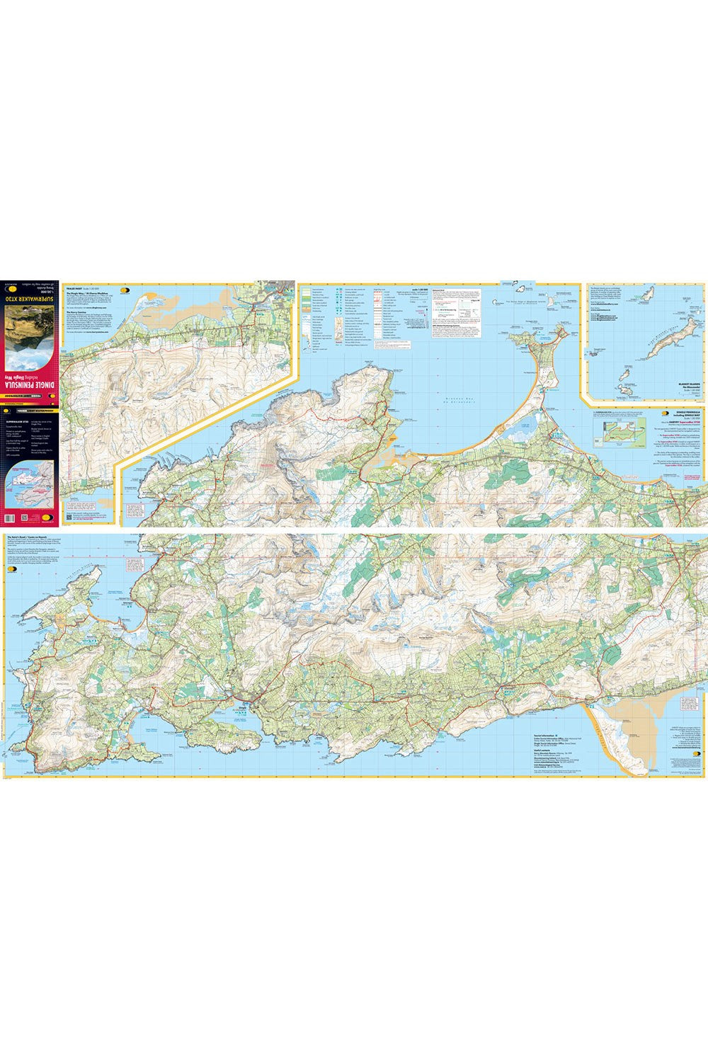  MFE71A Dingle Peninsula Superwalker Map